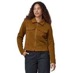 Patagonia Better Sweater Zippered Chore Jacket Women's in Raptor Brown